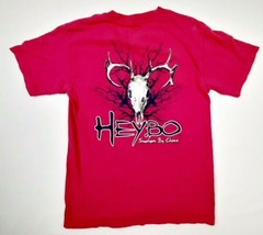 Heybo Southern By Choice Women&#39;s T-Shirt Size Small 100% Cotton Pink TG27 - £6.45 GBP