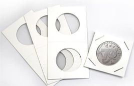 2X2 Cardboard  High Quality  Coin Flips 35mm (50Flips) - $4.29
