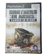 Brothers in Arms Earned in Blood PS2 (Sony PlayStation 2, 2005) New Seal... - £24.45 GBP