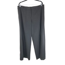 Eileen Fisher Womens Dress Pants Cuffed Wool Stretch Gray XL - £23.01 GBP