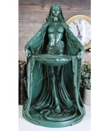 Ebros Green Maxine Miller Celtic Triple Goddess Danu With Cauldron Statu... - €76,82 EUR