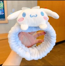 Sanrio Cinnamoroll Girls Face Wash Blue Spa Bath Non-Slip Headband Cute ... - $15.88