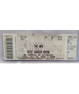 THE WHO - ORIGINAL 2006 ROSE GARDEN ARENA UNUSED WHOLE FULL CONCERT TICKET - €12,83 EUR