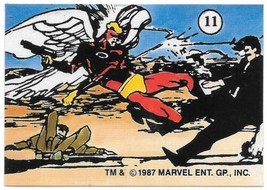 Marvel Universe Series II X-Men Sticker #11 Angel 1987 Comic Images NEAR MINT - £1.99 GBP