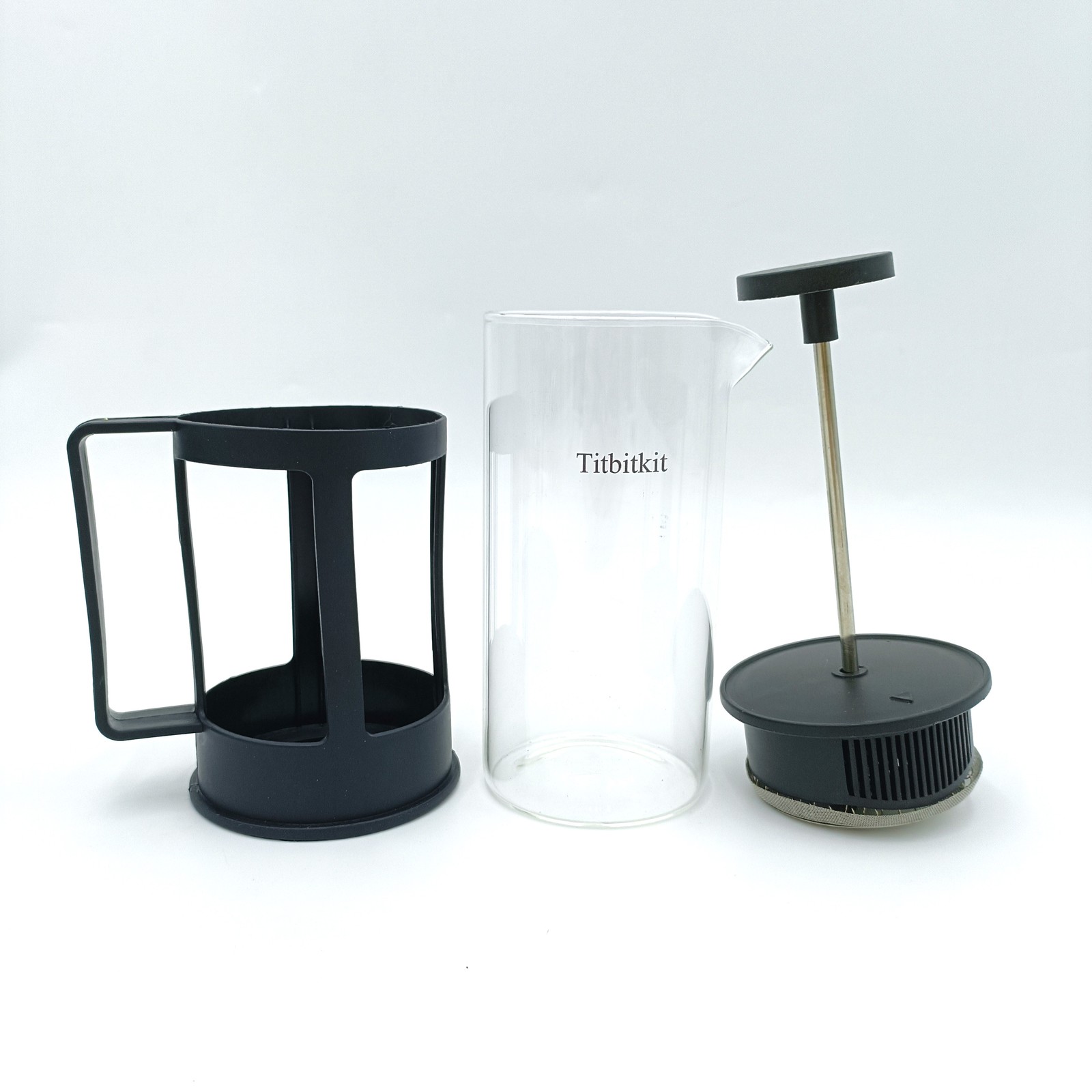 Titbitkit Plungerstyle coffee makers nonelectric Easy Disassemble Coffee Maker Filter Coffee