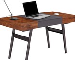 Techni Mobili Expandable Modern Storage Writing Desk, Mahogany - $379.99