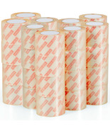 Costway 36 Rolls Clear Carton Box Ship Packing Package Tape 3&quot;X55 Yards - £79.78 GBP