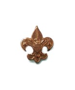 Vintage Boy Scouts Of America Gold Tone Fleur De Lis Pin Hat Lapel - $6.80 CAD
