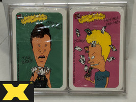 1996 Beavis &amp; Butthead 2 Playing Card Deck Set - $35.85