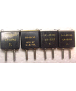 1 - 4 Military 7320 KC 141.48 Mhz CR-1B/AR CL Ham Radio Quartz Crystal 4... - $10.78 CAD
