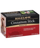 Bigelow Tea Cinnamon Stick Black Tea, Caffeinated, 20 Count (Pack of 6),... - £32.57 GBP