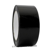 2&quot; x 110 yd Black 1 Roll Packaging Packing Tape Carton Sealing - Free Sh... - $10.39