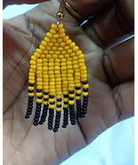 African Maasai Beaded Ethnic Tribal Earrings - Handmade in Kenya 20 - £7.89 GBP