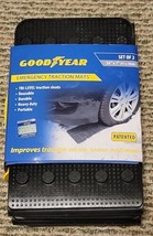 x2 Goodyear Emergency Traction Mats Snow Mud Off-Road Stuck 36” X 7”  Se... - $20.57