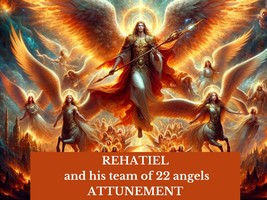Archangel REHATIEL and his team of 22 angels Attunement - £40.79 GBP