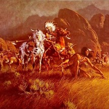 Smoke Was Their Ally 1974 Native American Western Print Horse McCarthy DWP3B - £20.54 GBP