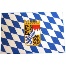3x5 Bavarian Crest Bavaria Germany Flag German Oktoberfest Octoberfest Banner - £3.92 GBP