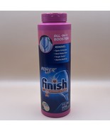 Finish Hard Water Booster Powder 14 Ounces Hard Water Lemon Sparkle - $55.76 CAD