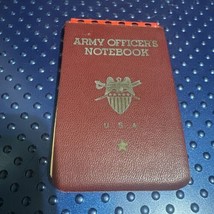 VTG 1941 WWII U.S. Army Officer&#39;s Notebook Unused - $49.49