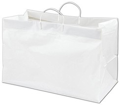 EGP High Density Plastic Catering Bags, 200 Bags, 19 x 10 x 12&quot; White - £175.97 GBP