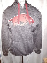 Arkansas Razorback Athletic Hoodie Team Logo Size Small Pullover Russell - £10.34 GBP