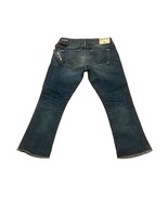 True Religion Karlie Low Rise Bell Bottom Crop Women&#39;s Size 26 Blue Jean... - $75.44 CAD