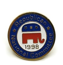1998 Republican National Committee Enamel Hat Lapel Pin - £11.10 GBP