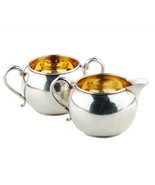 ANTIQUE VTG SILVER STERLING MANCHESTER CREAM AND SUGAR MODEL 897 - $7,112.74 MXN