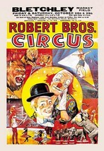 Robert Brothers&#39; Circus at Bletchley Market Field - Art Print - £17.57 GBP+