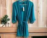 NWT Sea Isle Turquoise INC International Concepts Robe Women Size Medium - £37.92 GBP