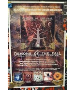Vtg Century Media Demons of the Fall Sampler Poster Dark Tranquility Lac... - £18.97 GBP
