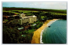 Kauai Surf Hotel Aerial View Kalapaki Beach Hawaii HI UNP Chrome Postcard S7 - £3.07 GBP