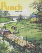Punch Cartoon Art - Cover Art - Barge in cutting - Norman Thelwell (1963) - Fram - £25.49 GBP