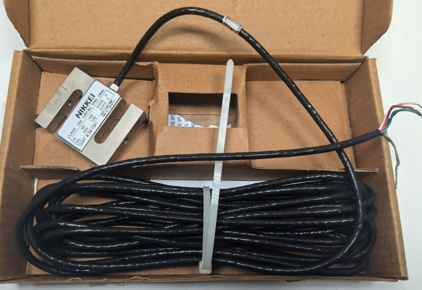 Nikkei S Type 150lb Load Cell Strain Gauge Model# NS-150 - $98.99