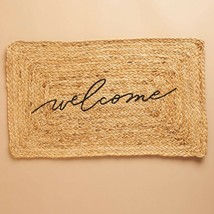 Accompany Jute Welcome Mat Brand New MSRP $38 - £11.78 GBP