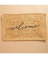 Accompany Jute Welcome Mat Brand New MSRP $38 - £11.79 GBP