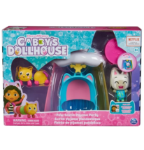 Gabby&#39;s Dollhouse Paw-tastic Pajama Party Pandy Paws Pillow Cat Playset NEW - £12.65 GBP