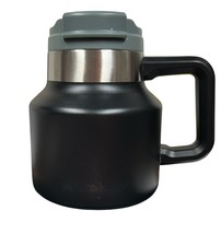 Stanley Stainless Steel Vacuum Desktop Non-Slip Black Chubby Mug 20oz Ad... - $19.66