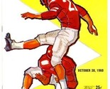 1960 San Francisco 49ers v Chicago Bears Program Brodie Bratkowski Galli... - $148.88