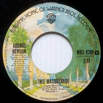 George Benson - This Masquerade / Lady [7&quot; 45 rpm Single] Warner WBS 8209 - $1.13