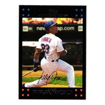 2007 Topps Baseball Julio Franco New York Mets 531 Collector Card - £3.16 GBP