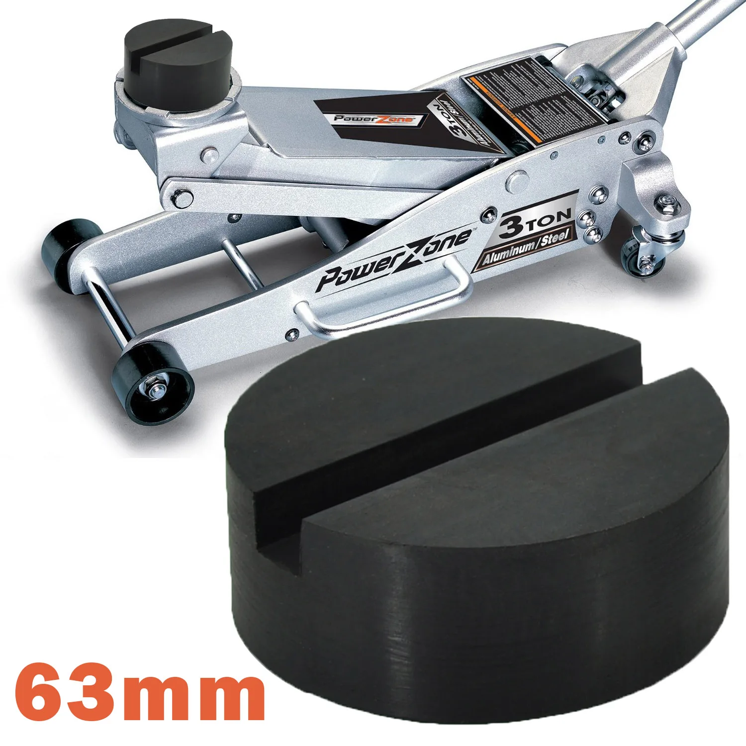 Car Slotted Pu Adapter Floor Jack Pads Jac Lift Stand Pinch Fe Rail Protector Pu - £101.12 GBP