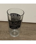 Block Brewing Company Beer Pint Glass Howell Michigan Craft Brewery - $20.00