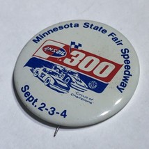 1978 Amsoil 300 Auto Racing Minnesota State Fair Pinback Button Pin 1-1/2” - £6.20 GBP