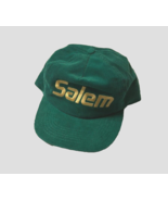 $10 Salem Tobacco Green Corduroy Vintage 90s Gold Medal Hat Cap One Size - $9.90