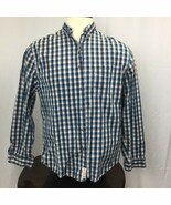Perry Ellis America men&#39;s size L Large long sleeve button down shirt - $19.26 CAD