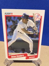 Deion Sanders 1990 Fleer Baseball Card - £119.53 GBP