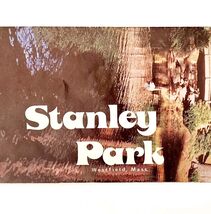 1970s Stanley Park Westfield Massachusetts Brochure Grounds Map Vintage E8S - $35.02 CAD