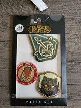 Legend of Legends Video Game Iron-on 3 Patch Set New Rare Sample - £29.68 GBP