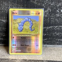Onix 61/108 Reverse Holo Common XY Evolutions Pokemon TCG Near Mint - £2.21 GBP